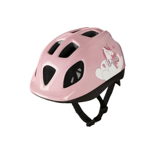 Polisport kerékpáros gyerek sisak Sweet Unicorn rózsaszín/mintás, S (52-56 cm)  