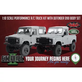   RC4WD Gelande II terepjáró-készlet 2015-ös Land Rover Defenderrel