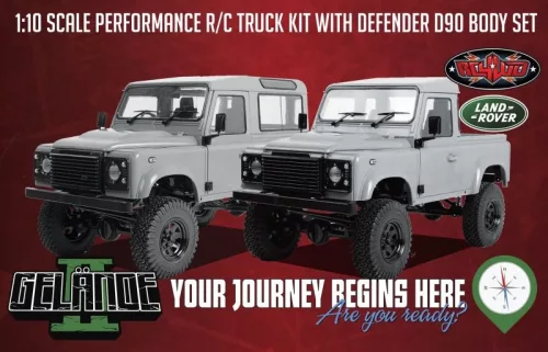 RC4WD Gelande II terepjáró-készlet 2015-ös Land Rover Defenderrel