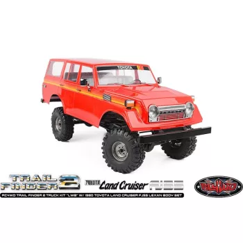   Slvr trail finder 2 RC terepjáró készlet LWB 1980 toyota Land Cruiser FJ55