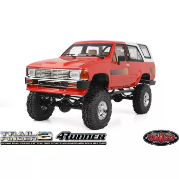 Trail Finder 2 RTR mit 1985 Toyota 4Runner Karosserie rot