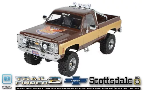 Trail Finder 2 LWB RTR Chevrolet K10 Scottsdale HardBody RC4WD (Scale Dept. Edition)