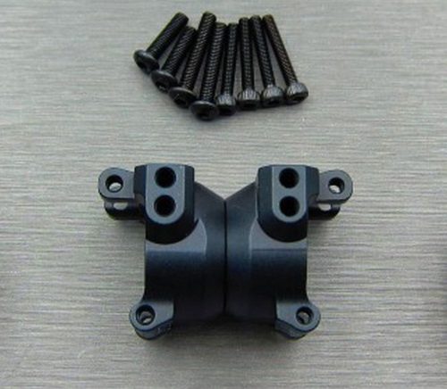 SAMIX TRX-4 alum.black  rear hub carriers