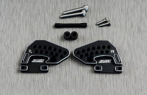 Dämpfer-Platten Set schwarz vorne