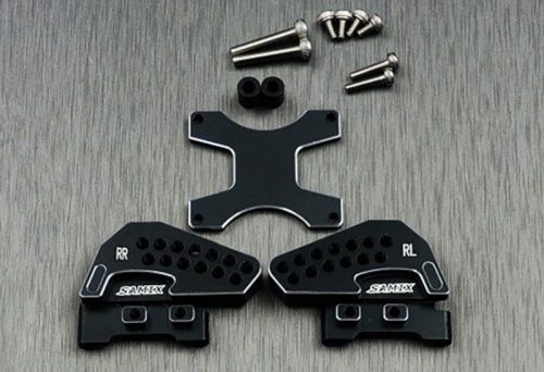 Alu Dämpferplatten-Set hinten (1)