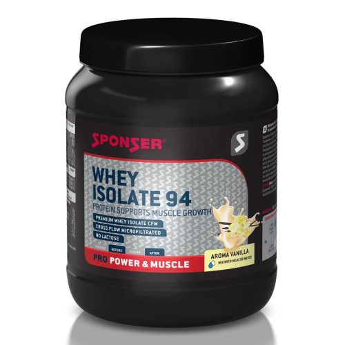 Sponser Whey Isolate 94 fehérjepor 850g