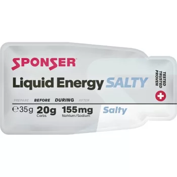Sponser Liquid Energy Salty energia gél, 35g