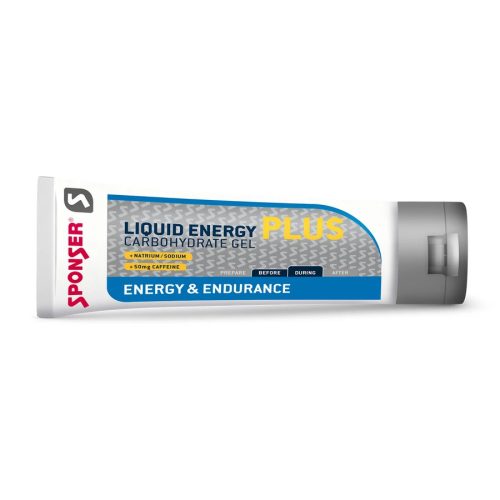 Sponser Liquid Energy Plus koffeines gél 70g, natúr