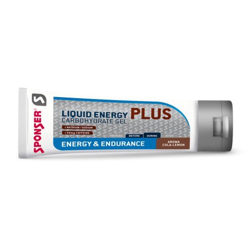 Sponser Liquid Energy Plus koffeines gél 70g, cola-citrom