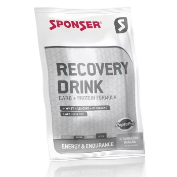 Sponser Recovery Drink regeneráló ital, 60g, eper-banán