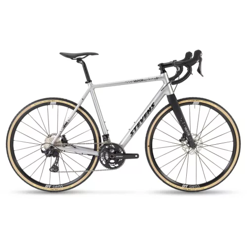 Stevens gravel-cyclocross kerékpár Vapor 2*12, 56, classic silver  