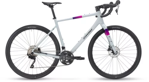 Stevens gravel-cyclocross kerékpár Gavere Eco, 61, grey violet  