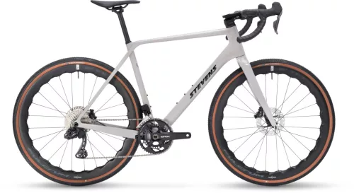 Stevens gravel-cyclocross kerékpár Camino RS Pro Di2, 48, cool grey  