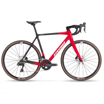   Stevens gravel-cyclocross kerékpár Super Prestige Di2, 50, red black  