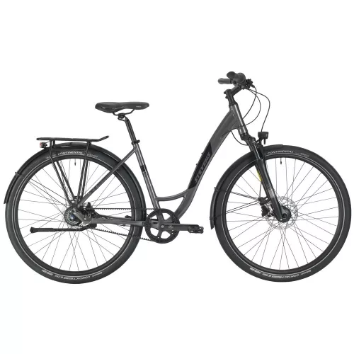 Stevens városi kerékpár Boulevard Luxe, unisex, F56, city silver  