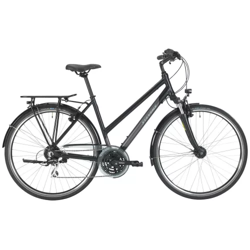 Stevens trekking kerékpár Albis, női, L54, velvet black  