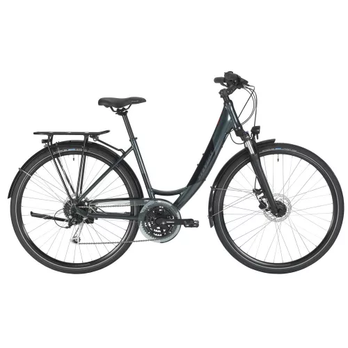 Stevens trekking kerékpár Jazz, unisex, F52, dark grey  