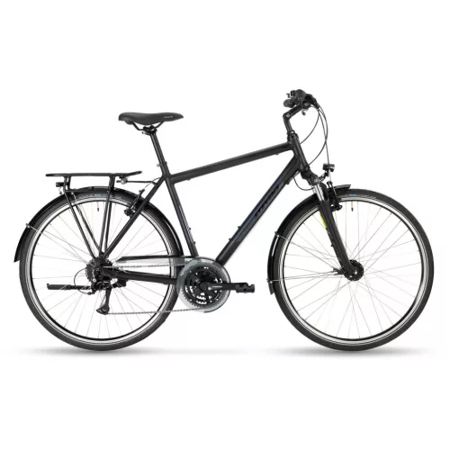 Stevens trekking kerékpár Albis, férfi, G48, velvet black  