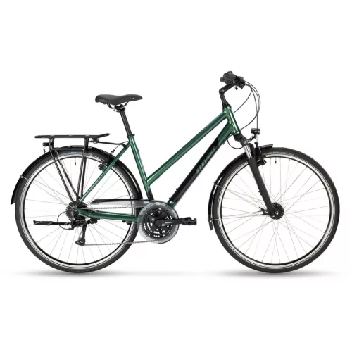 Stevens trekking kerékpár Albis, női, L46, electric blue green  
