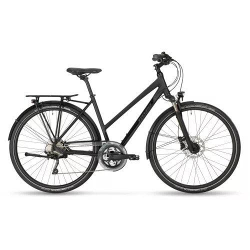 Stevens trekking kerékpár Primera, női, L46, stealth black  