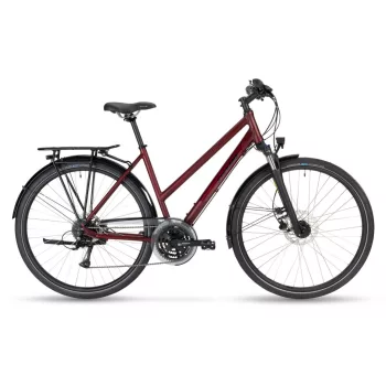 Stevens trekking kerékpár Jazz, női, L46, dark cherry  