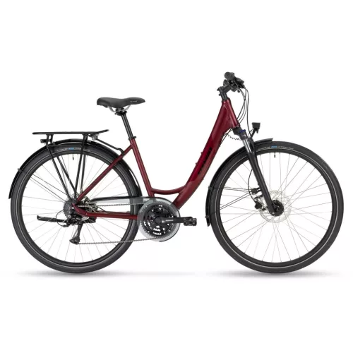 Stevens trekking kerékpár Jazz, unisex, F46, dark cherry  