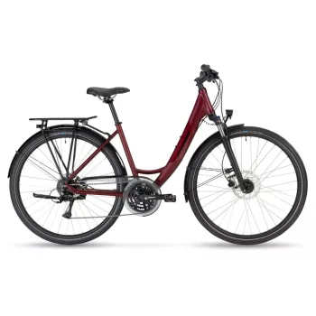 Stevens trekking kerékpár Jazz, unisex, F56, dark cherry  