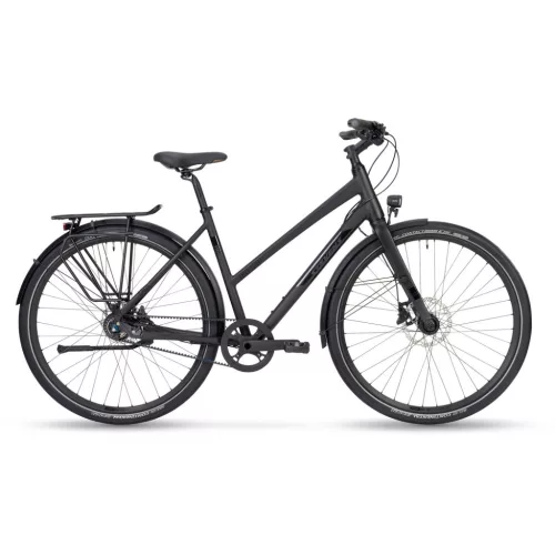 Stevens városi kerékpár Super Flight, női, L50, stealth black  