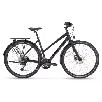   Stevens trekking kerékpár Randonneur, női, L46, stealth black  
