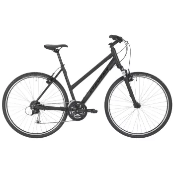   Stevens cross trekking kerékpár 3X, női, L50, stealth black  