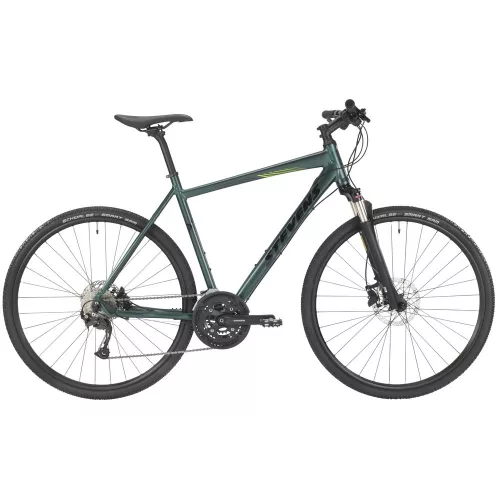 Stevens cross trekking kerékpár 5X, férfi, G58, deep green  