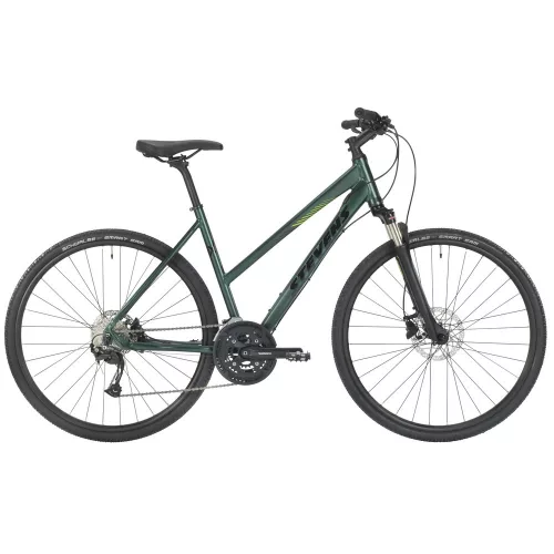 Stevens cross trekking kerékpár 5X, női, L50, deep green  