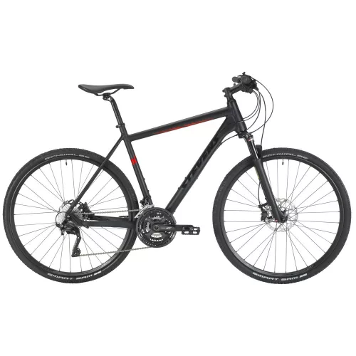 Stevens cross trekking kerékpár 8X, férfi, G58, stealth black  