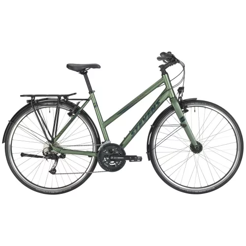 Stevens trekking kerékpár 4X Lite Tour, női, L50, forest green  