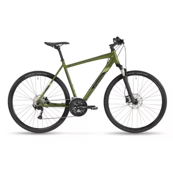 Stevens cross trekking kerékpár 5X, férfi, G52, olive  