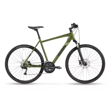 Stevens cross trekking kerékpár 5X, férfi, G61, olive  