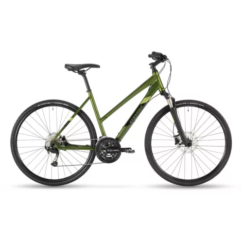 Stevens cross trekking kerékpár 5X, női, L50, olive  