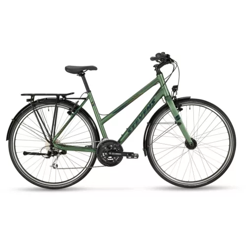 Stevens trekking kerékpár 4X Lite Tour, női, L50, forest green  