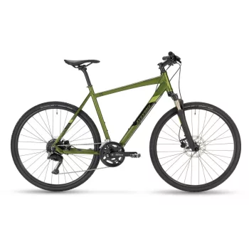 Stevens cross trekking kerékpár 5X, férfi, G58, olive  