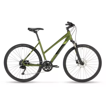 Stevens cross trekking kerékpár 5X, női, L50, olive  