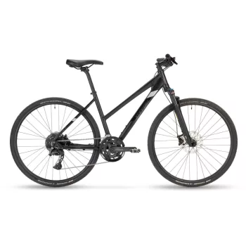   Stevens cross trekking kerékpár 6X, női, L54, stealth black  