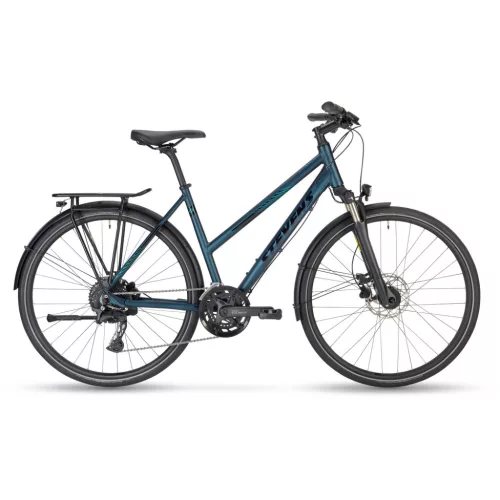 Stevens trekking kerékpár 6X Tour, női, L54, moonlight blue  