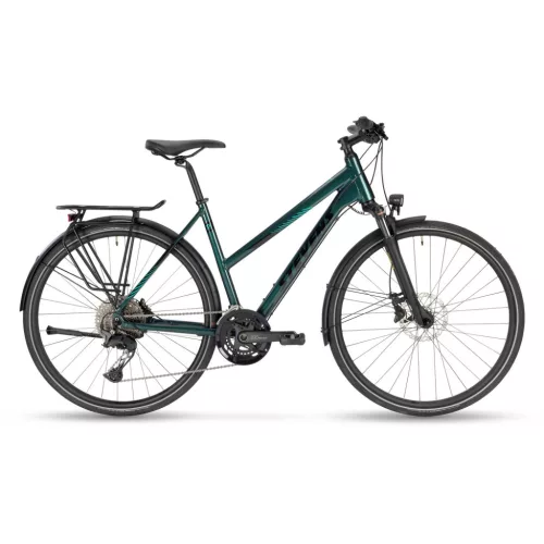Stevens trekking kerékpár 7X Tour, női, L50, bottle green  