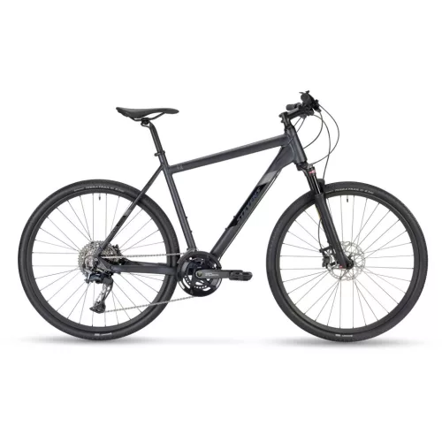 Stevens cross trekking kerékpár 8X, férfi, G48, phantom black  