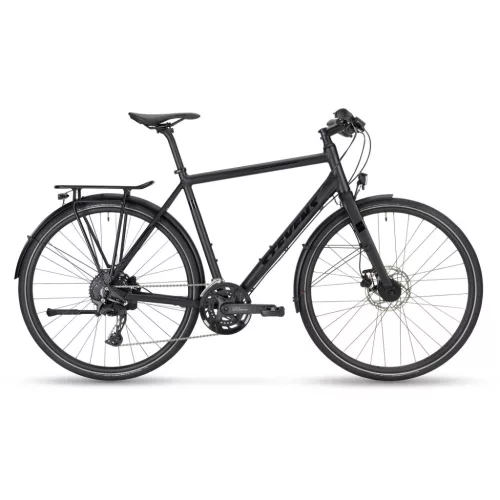 Stevens trekking kerékpár 6X Lite Tour, férfi, G61, stealth black  