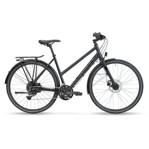 Stevens trekking kerékpár 6X Lite Tour, női, L46, stealth black  