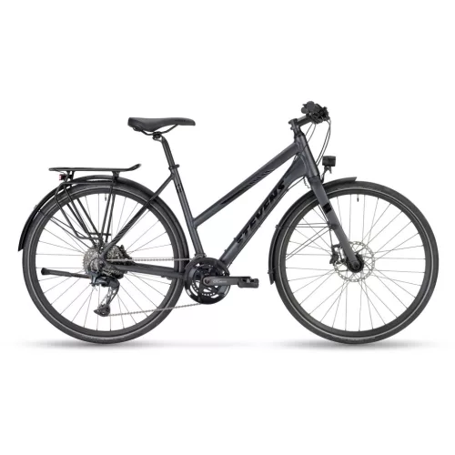 Stevens trekking kerékpár 8X Lite Tour, női, L46, slate grey  