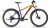 Stevens gyerek-junior kerékpár Furious 27.5", 18", orange violet  