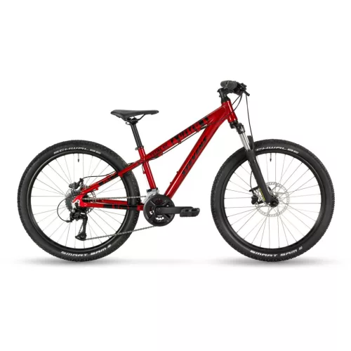 Stevens gyerek-junior kerékpár Team RC 24", 12.5", shining red  