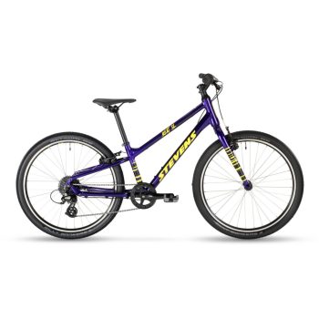   Stevens gyerek-junior kerékpár Beat SL 24", 12.5", royal purple  